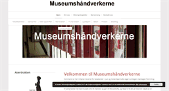 Desktop Screenshot of museumshandverkerne.no