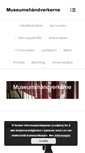 Mobile Screenshot of museumshandverkerne.no